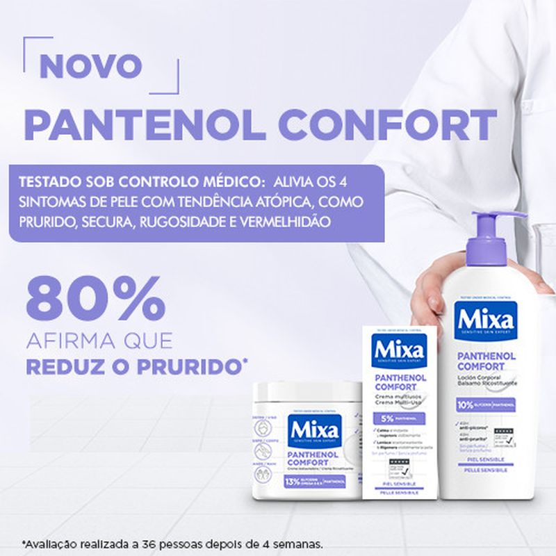 Mixa Crema Restauradora Panthenol Comfort Para Piel Con Tendencia Atópica 400Ml