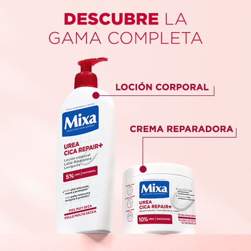 Mixa Loción Corporal Urea Cica Repair+ Para Piel Muy Seca 250Ml