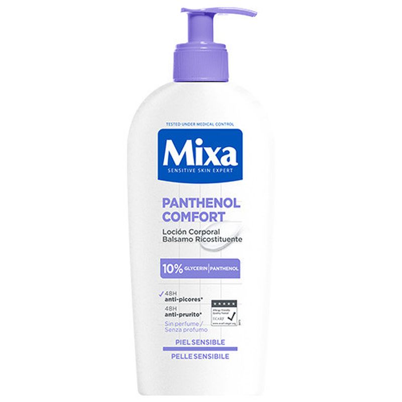 Mixa Loción Corporal Panthenol Comfort Para Piel Sensible 250Ml