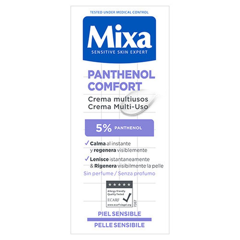 Mixa Crema Multiusos Panthenol Comfort Para Piel Sensible 50Ml