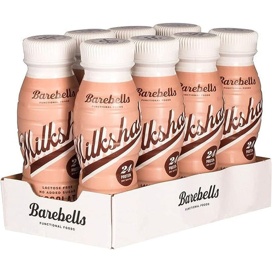 Barebells  Pack Milkshake Chocolate, 8 uds x 330 ml