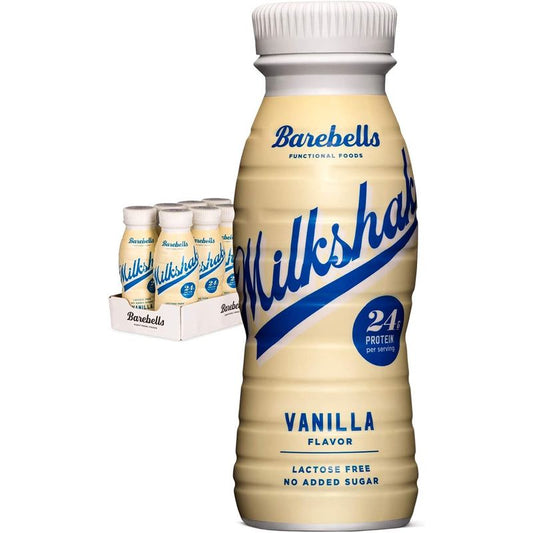 Barebells  Pack Milkshake Vanilla,  8 uds x 330 ml
