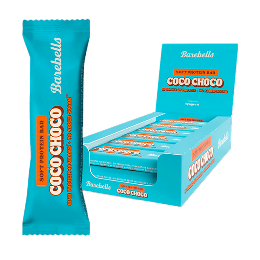 Barebells Pack Soft Bars Coco Choco,  12 uds x 55 gramos