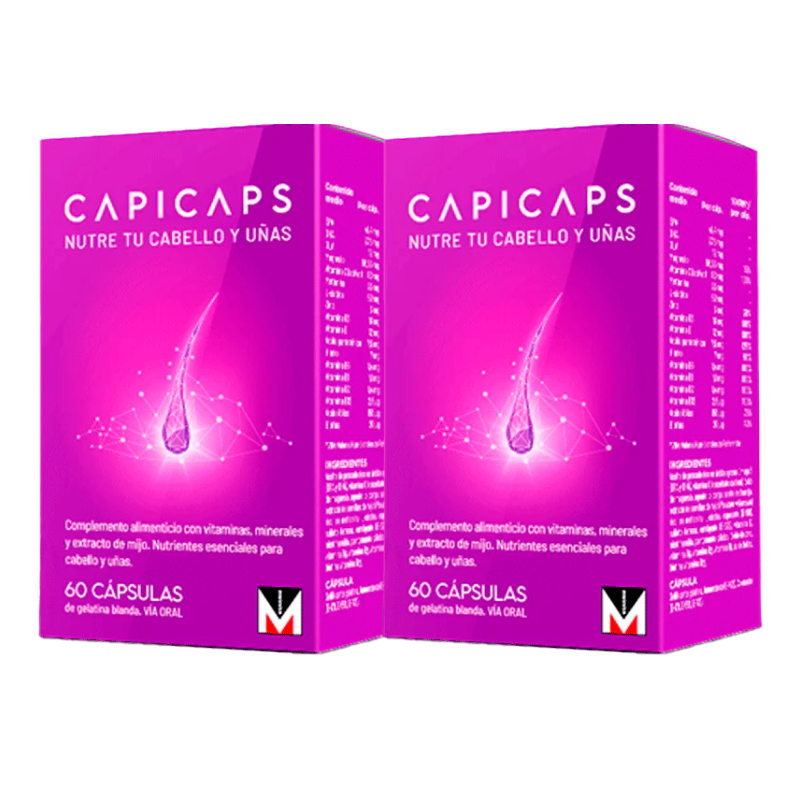 Capicaps Duplo Cabellos y Uñas 2 x 60 cápsulas