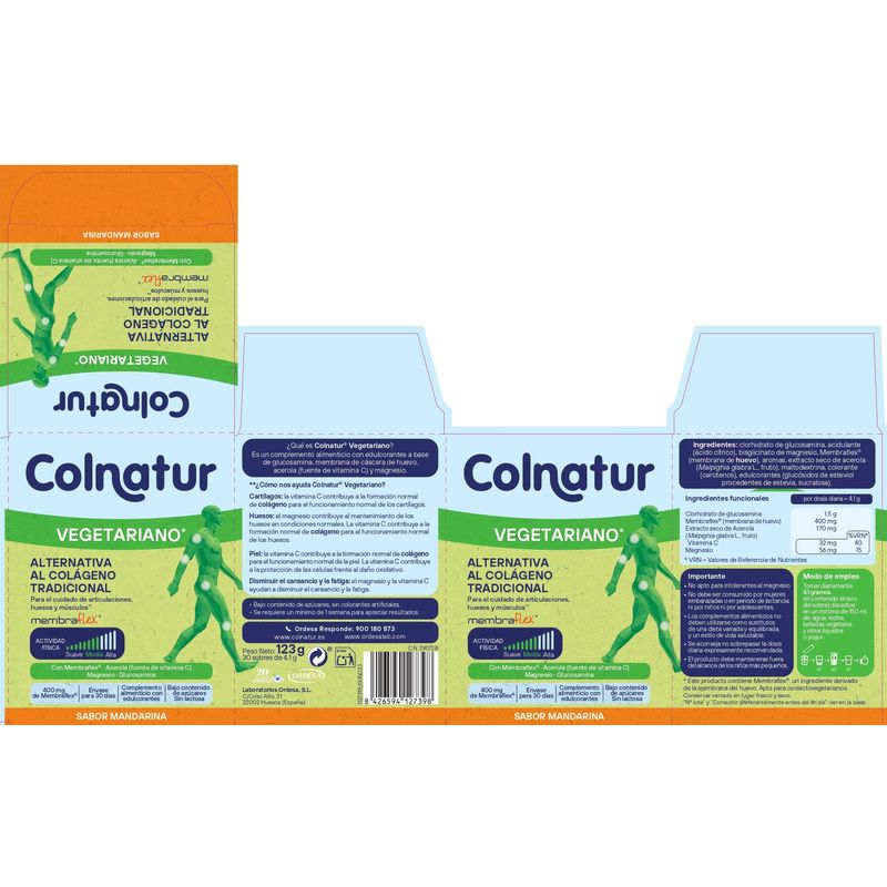 Colnatur Vegetariano, 30 sobres x 4,1 gr