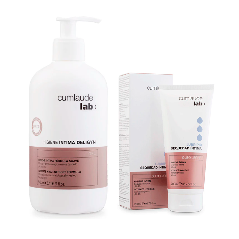 Cumlaude Lab Pack Higiene Deligyn 500Ml + Lubripiù Crema Íntima 200 Ml