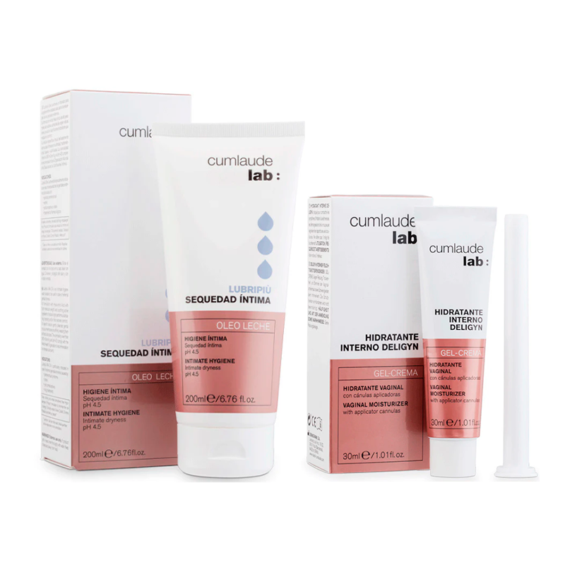 Cumlaude Lab Pack Lubripiù Crema Íntima 200 Ml  + Interno Deligyn 30 Ml