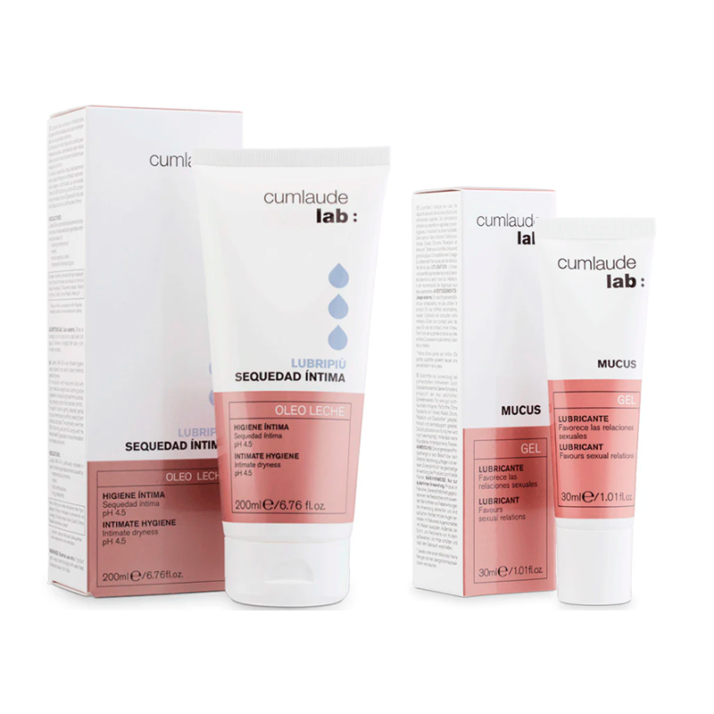 Cumlaude Lab Pack Lubripiù Crema Íntima 200 Ml  + Mucus Lubricante 30 Ml