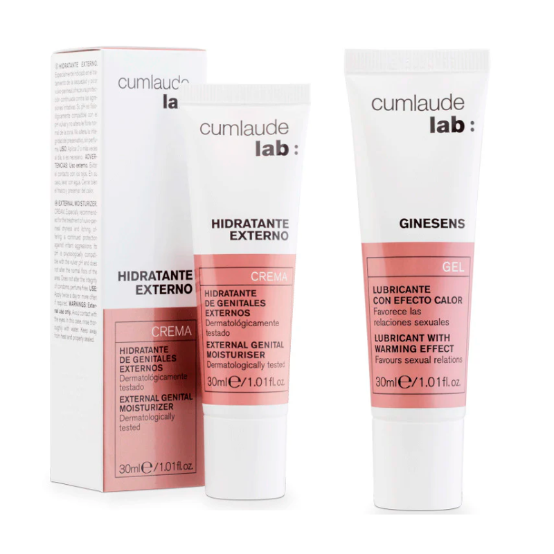 Cumlaude Lab Pack Hidratante Externo 30 Ml +  Ginesens Lubricante Calor 30 Ml