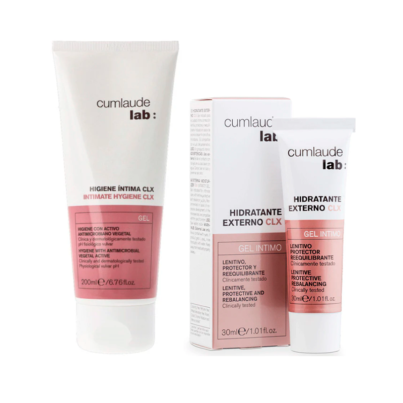 Cumlaude Lab Pack Clx Gel Limpiador 200 Ml + Hidratante Externo 30 Ml