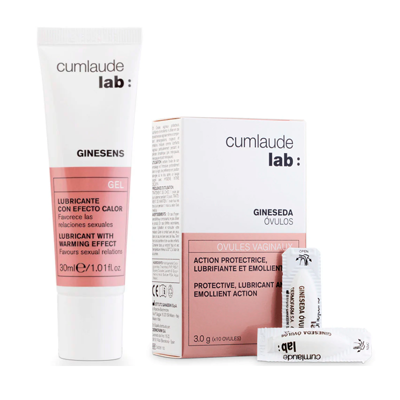 Cumlaude Lab Pack Ginesens Lubricante Calor 30 Ml + Gineseda Óvulos 10 Unidades