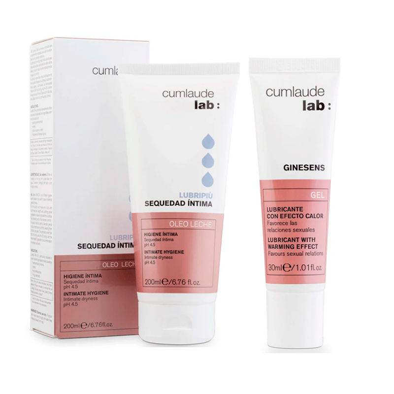 Cumlaude Lab Pack Ginesens Lubricante Calor 30 Ml + Lubripiù Crema Íntima 200 Ml