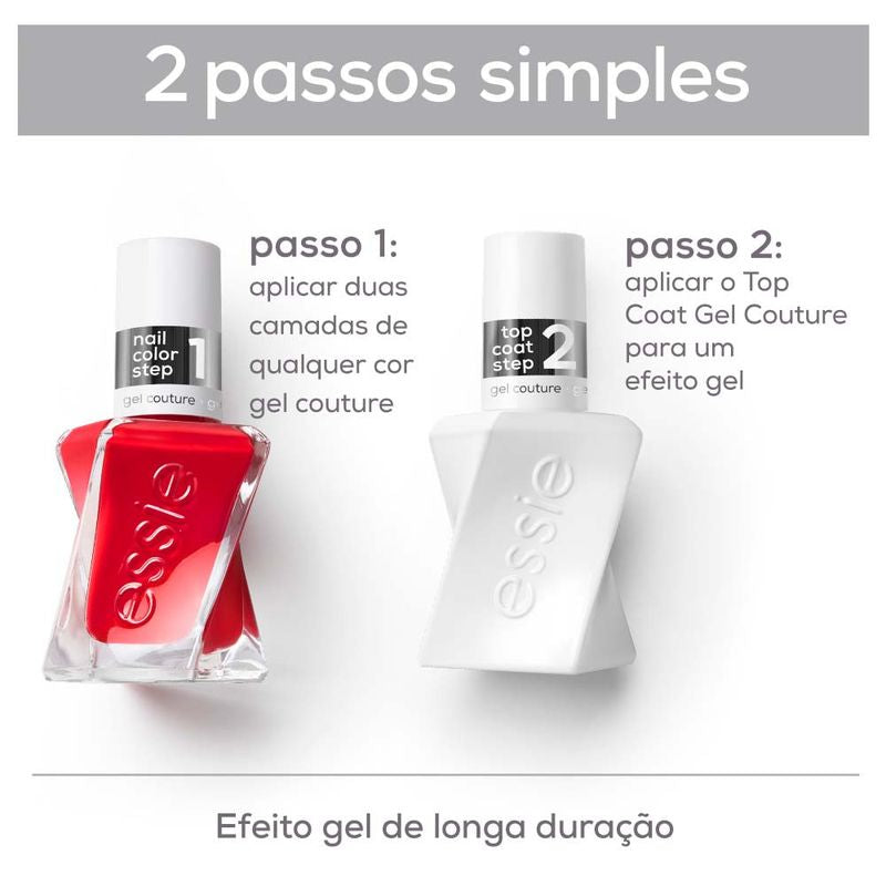 Essie Esmalte De Uñas Efecto Gel De Larga Duración De Secado Rápido - Gel Couture, Tono 260 Flashed, 13.5 Ml