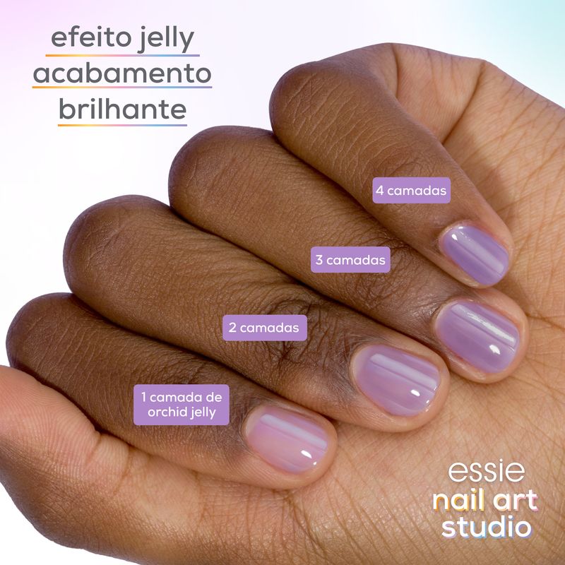 Essie Jelly Collection De Edición Limitada Gel Brillante En Tono Orchid Jelly