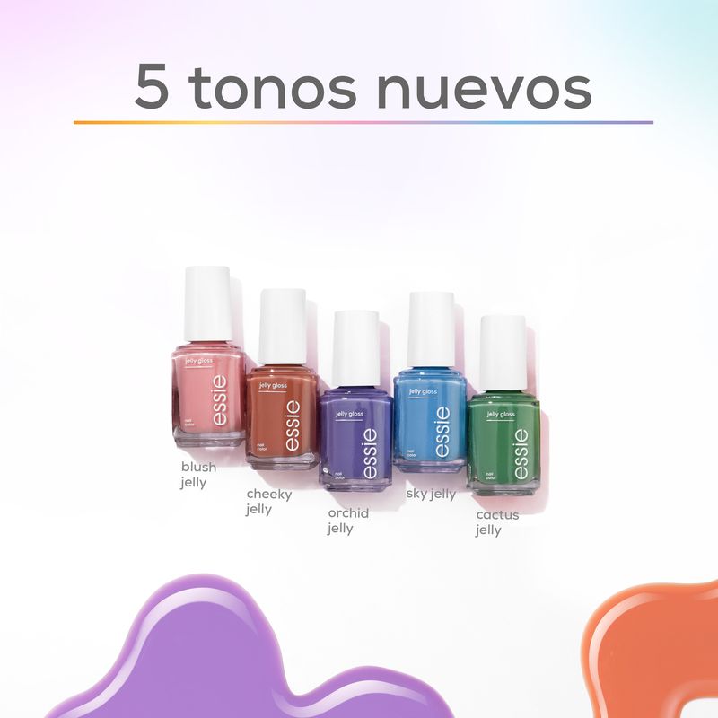 Essie Jelly Collection De Edición Limitada Gel Brillante En Tono Sky Jelly