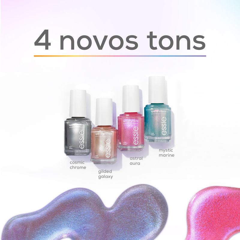 Essie Special Effects Toppers De Edición Limitada En Tono Astral Aura.