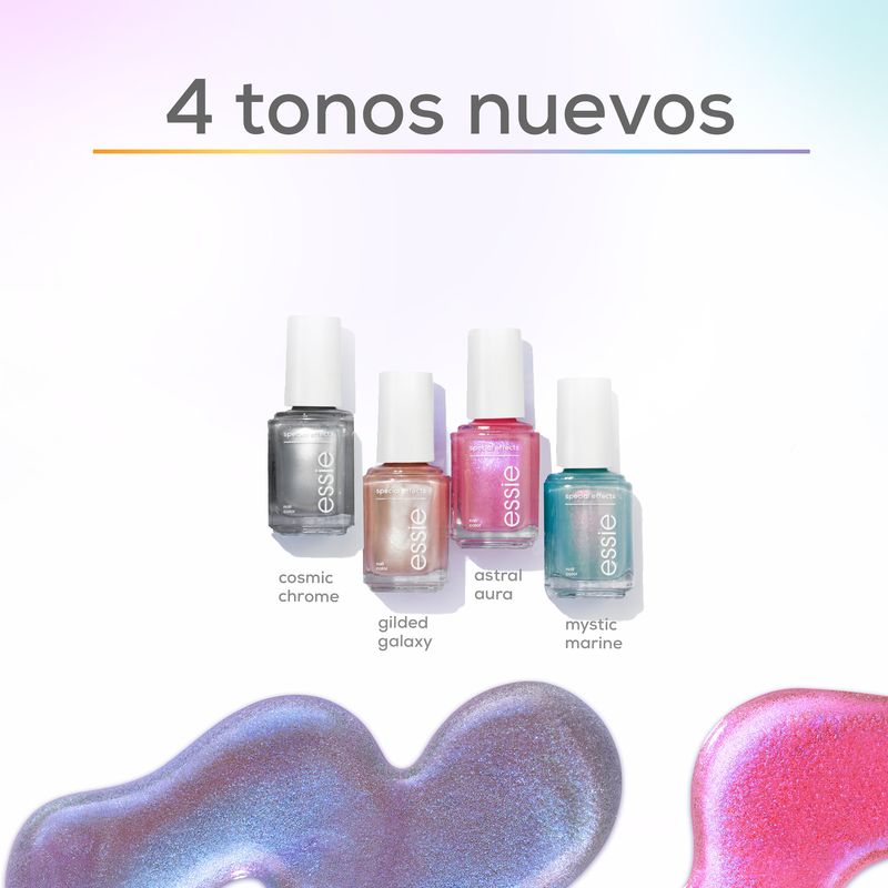 Essie Special Effects Toppers De Edición Limitada En Tono Astral Aura.