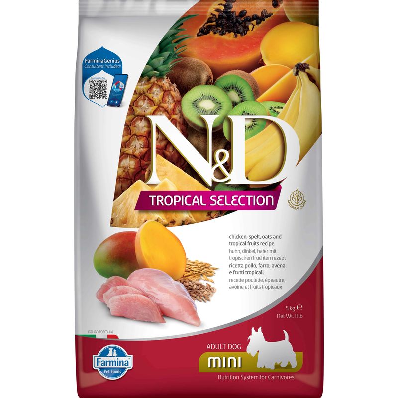 Farmina N&D Dog Tropical Selection Mini Pollo 5Kg