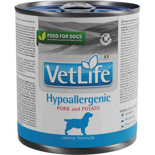 Farmina Vet Life Dog Hypoallergenic Cerdo Caja 6X300Gr