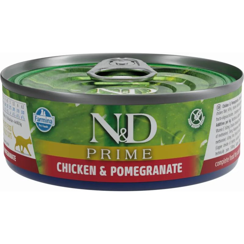 Farmina N&D Cat Prime Pollo Granada Caja 30X70Gr