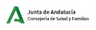 Logo de la Consejería de Salud y Familias de la Junta de Andalucía que avala a Farmaciasdirect.