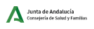 Logo de la Consejería de Salud y Familias de la Junta de Andalucía que avala a Farmaciasdirect.