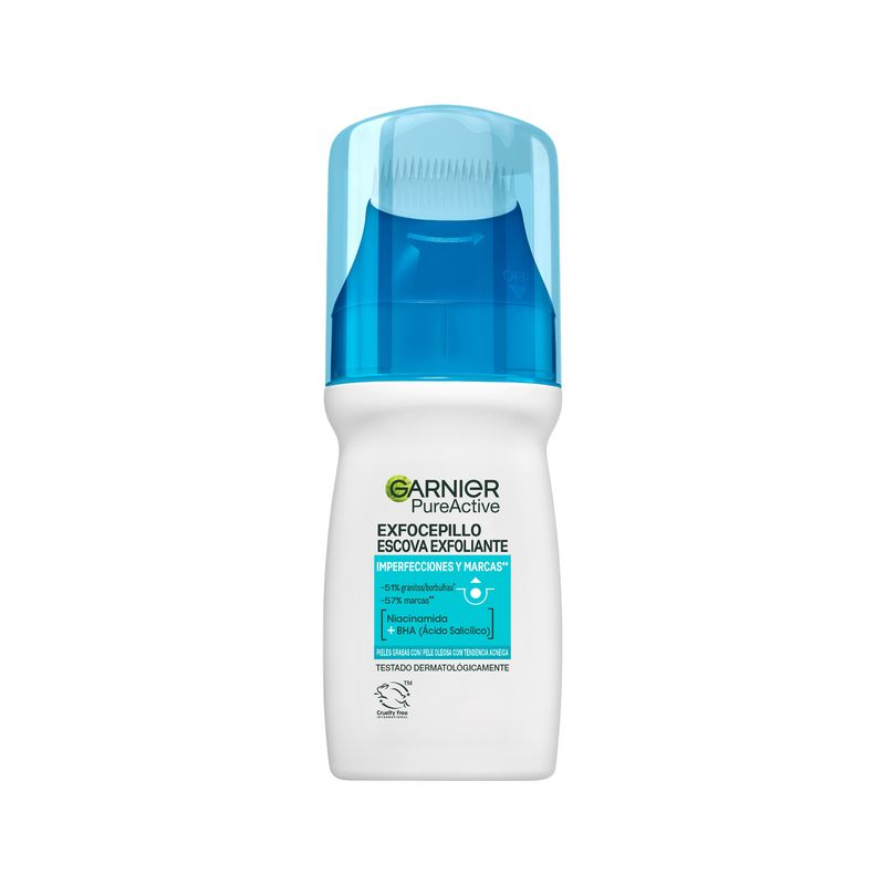 Garnier Pureactive Exfocepillo Anti Imperfecciones - 150 Ml