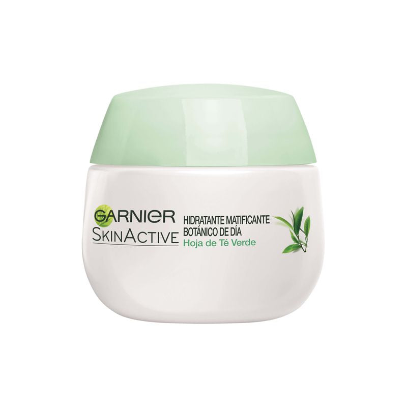 Garnier Skin Active Gama Botánica Hidratante Matificante Con Hoja De Té Verde 50 Ml