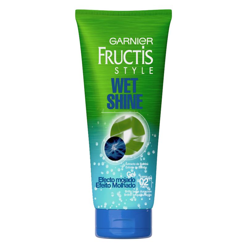 Garnier Fructis Style Gel Wet Shine Efecto Mojado 250 Ml