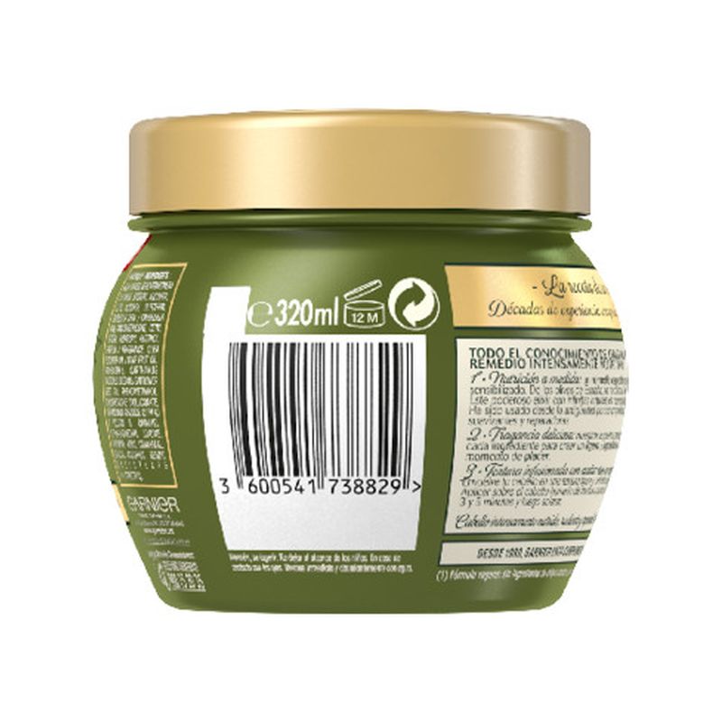 Garnier Original Remedies Mascarilla Nutrición Extrema Hair Remedy Con Aceite De Oliva, 340Ml