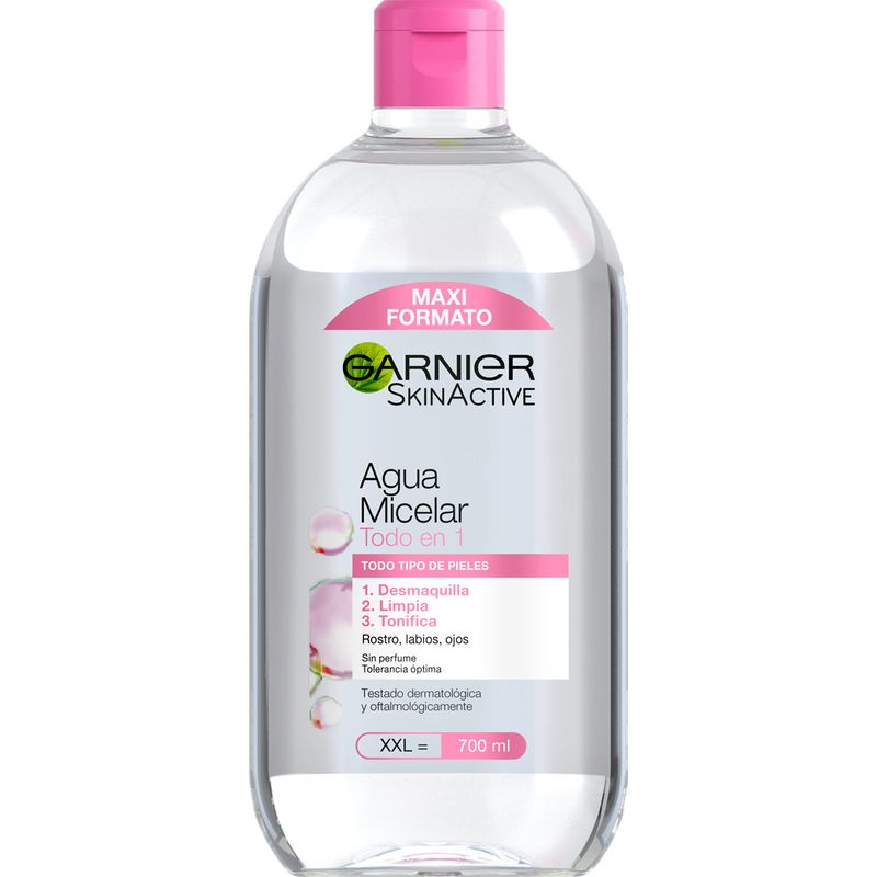 Garnier Skinactive Agua Micelar Todo En Uno Formato Maxi- 700 Ml