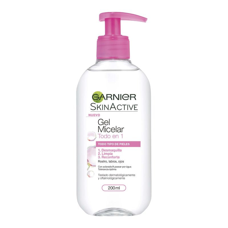 Garnier Skin Active Gel Micelar Todo En Uno- 200 Ml