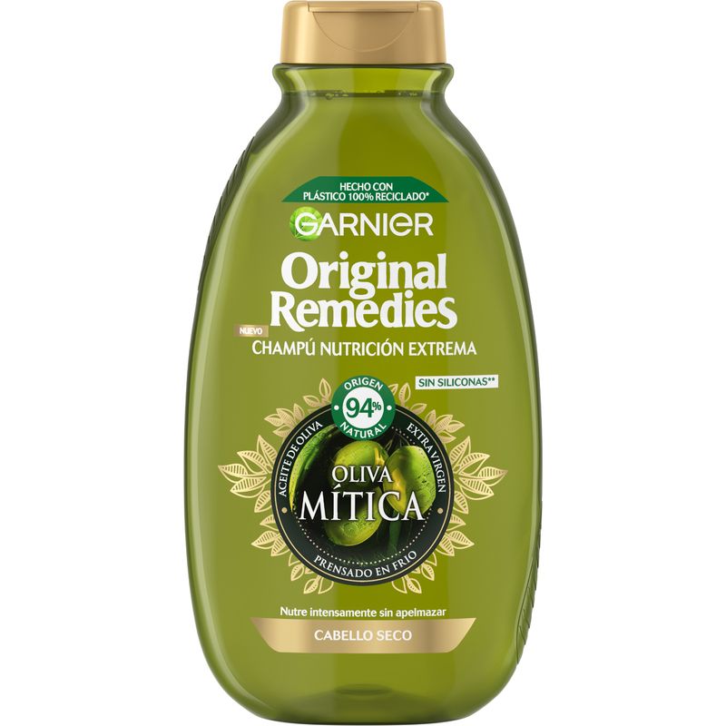 Garnier Original Remedies Oliva Mítica Champú Para Pelo Seco 300 Ml