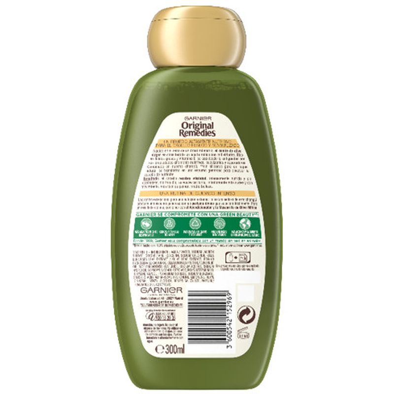 Garnier Original Remedies Oliva Mítica Champú Para Pelo Seco 300 Ml