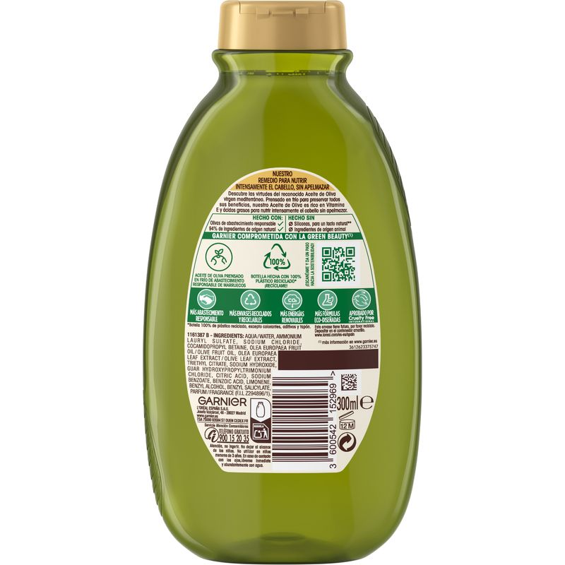 Garnier Original Remedies Oliva Mítica Champú Para Pelo Seco 300 Ml