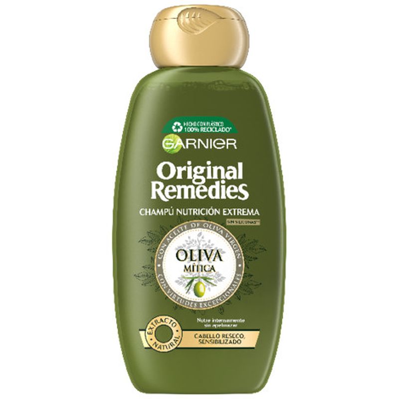 Garnier Original Remedies Oliva Mítica Champú Para Pelo Seco 300 Ml