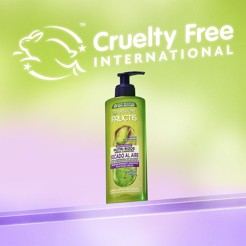 Garnier Fructis Nutri Rizos Secado Al Aire Crema Sin Aclarado Pelo Rizado U Ondulado - 400 Ml