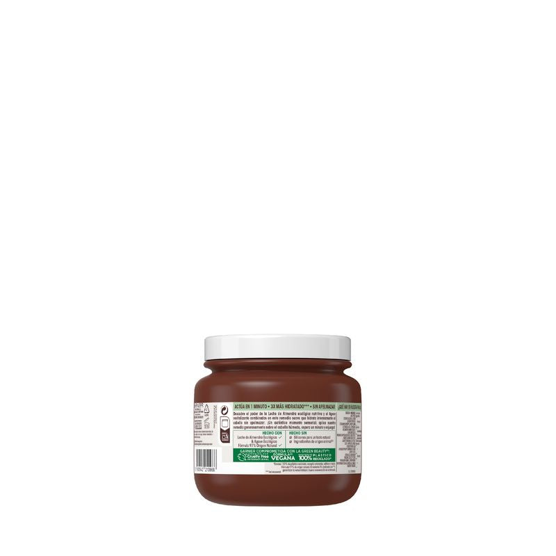 Garnier Original Remedies Mascarilla Hidratante Hair Remedy Con Leche De Almendras Ecológica Y Savia De Ágave, 340Ml