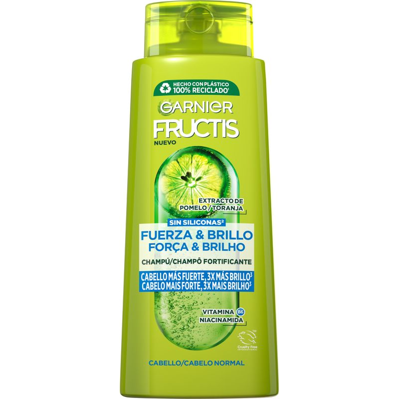 Garnier Fructis Fuerza Y Brillo Champú Pelo Normal 690 Ml