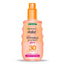 Garnier Delial Spray Solar Invisible Protect Glow Spf 30 Con Vitamina E Y Extracto De Sandía - 150Ml