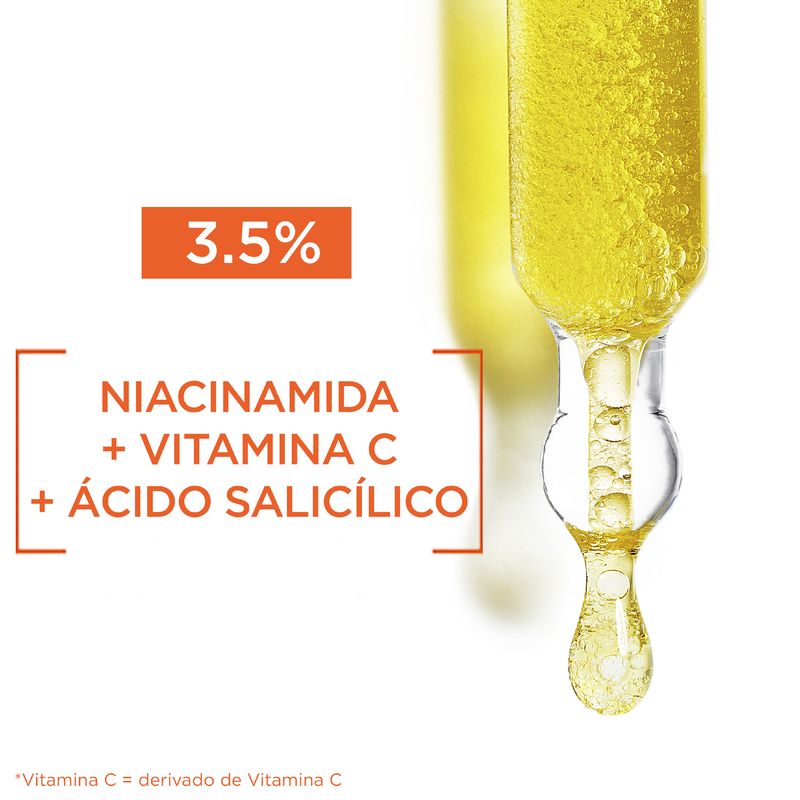 Garnier Crema Sérum Con Spf 25. Alta Concentración De Sérum Con Vitamina C Y Protección Solar, 50Ml