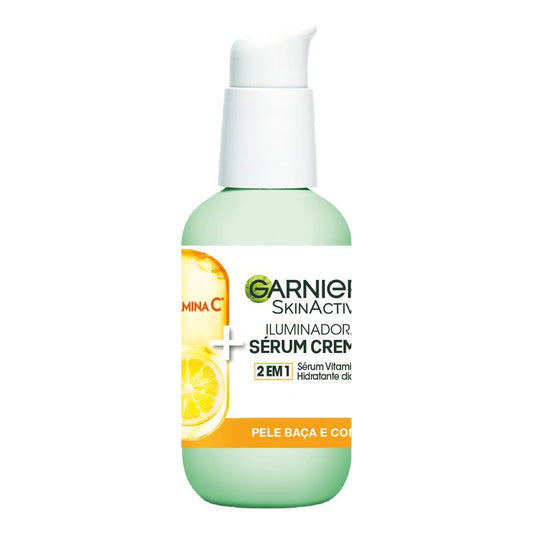 Garnier Crema Sérum Con Spf 25. Alta Concentración De Sérum Con Vitamina C Y Protección Solar, 50Ml