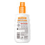 Garnier Delial Spray Solar Invisible Protect. Acabado Invisible En Todos Los Tonos De Piel Spf 50- 200Ml