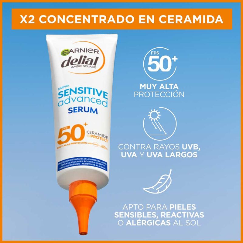 Delial Sensitive Advanced Serum De Cuerpo Fps 50+ - 125 Ml