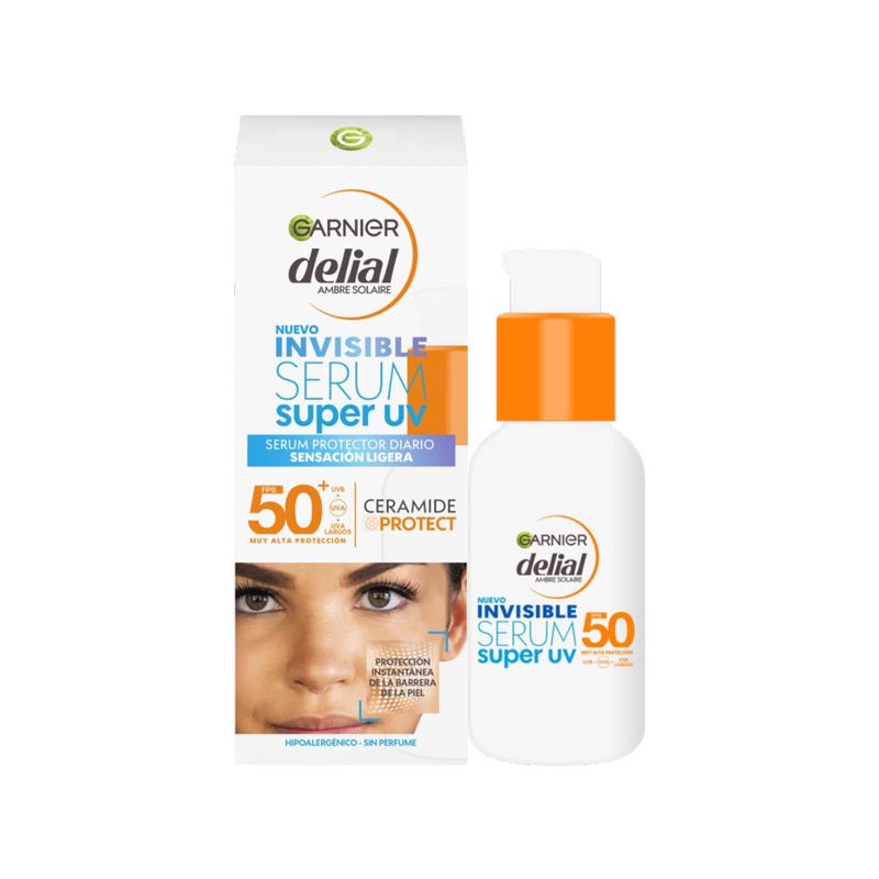 Delial Serum Invisible Super Uv Spf50 Protector Diario Sensación Ligera - 40 Ml