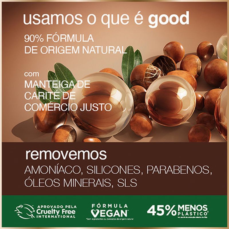 Garnier Good Coloración Permanente Sin Amoniaco, 90% Origen Natural Tono 5.0 Castaño Café.