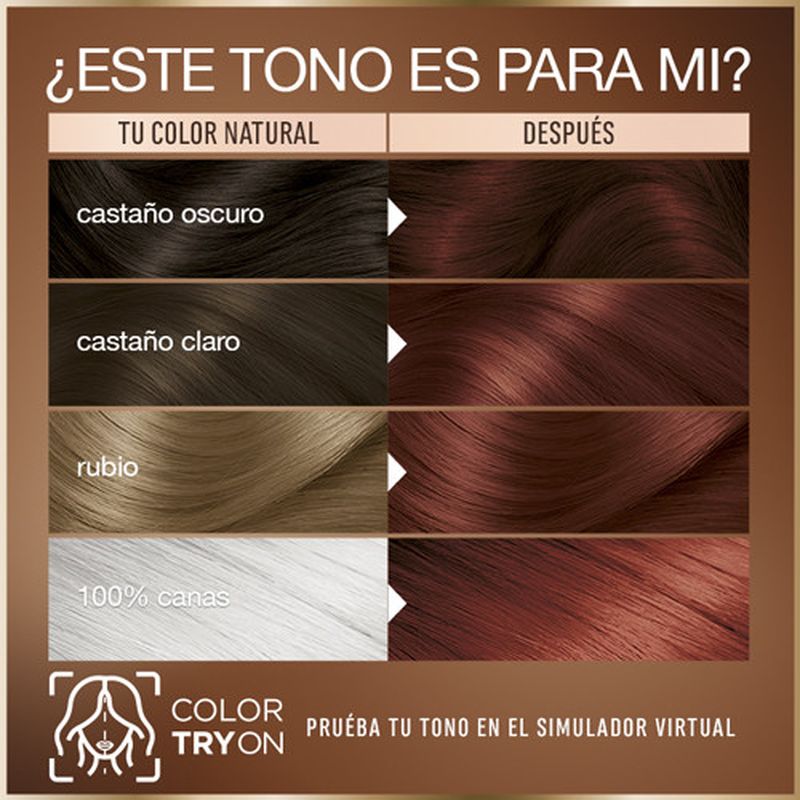 Garnier Good Coloración Permanente Sin Amoniaco, 90% Origen Natural Tono 5.5 Castaño Cereza