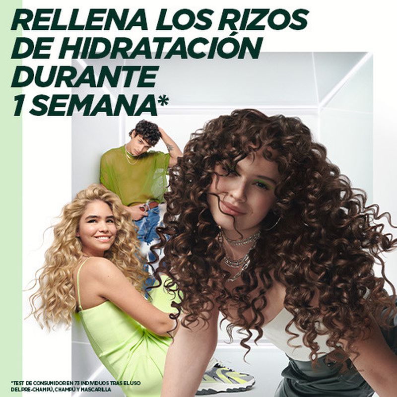 Garnier Fructis Método Rizos Pre-Champú Nº0 Para Rizos Hidratados Durante 100H 200Ml