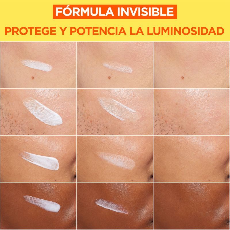 Garnier Vitamina C Fluido Antimanchas Anti-Uv Diario Invisible Fps50+, 40 Ml