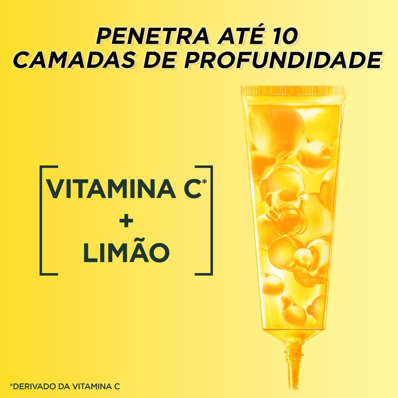 Garnier Hair Booster Vitamina C* Tratamiento 3-En-1 Para 72H De Brillo En El Cabello**